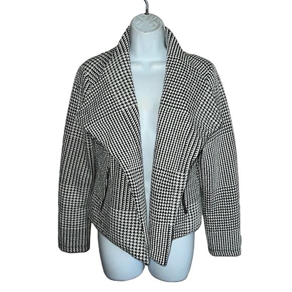 Calvin Klein Houndstooth Jacket Women’s Medium NEW - Picture 1 of 6